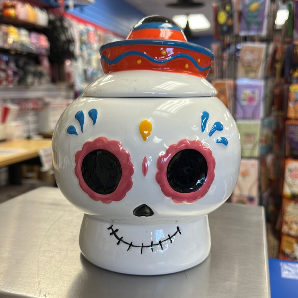 Day of the Dead Cookie jar